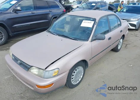 1994 Toyota Corolla Le/Dx from USA, damaged, VIN 1NXAE09B6RZ125578